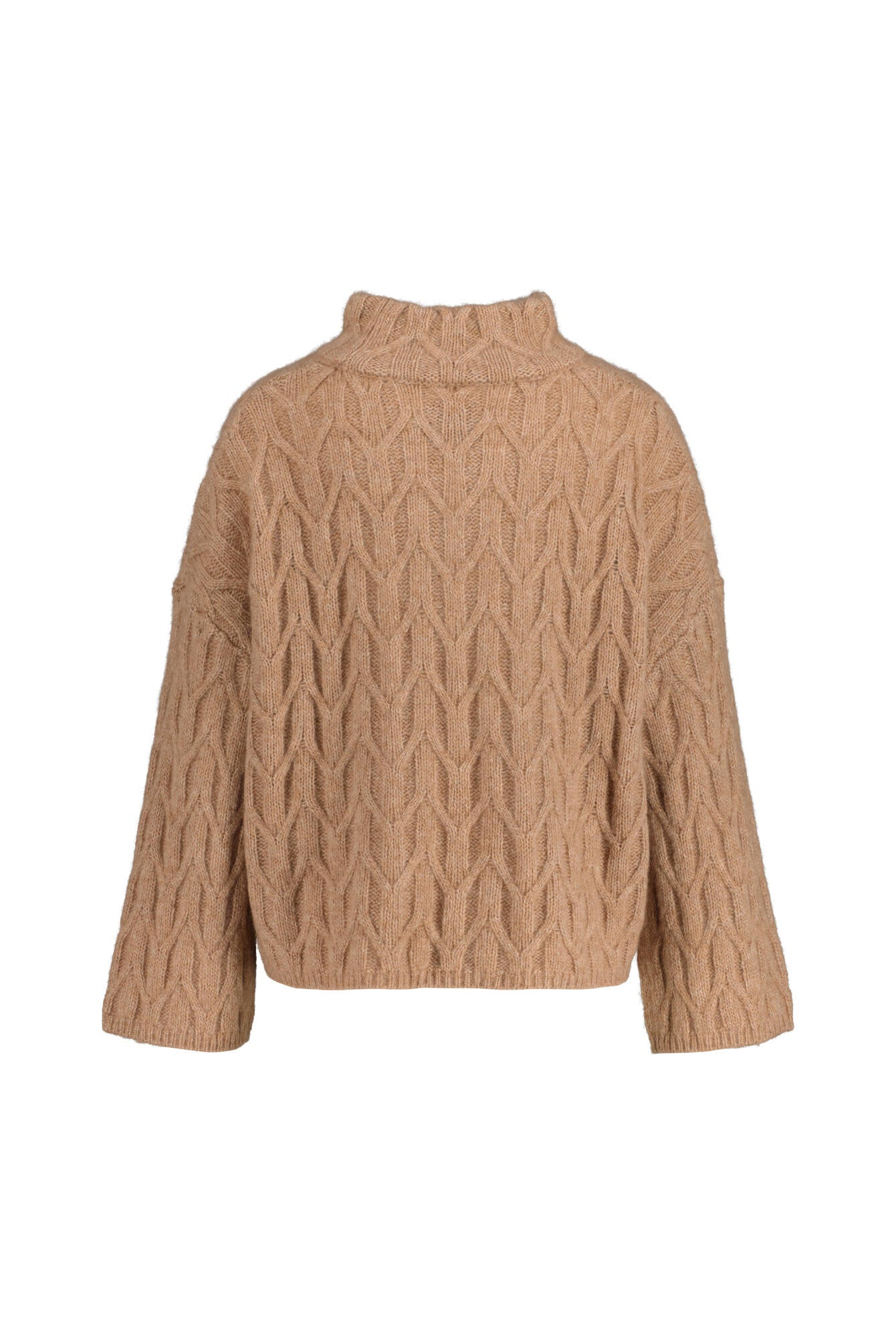 Strickpullover EXBURG aus Kaschmirmix - Fawn - Braun