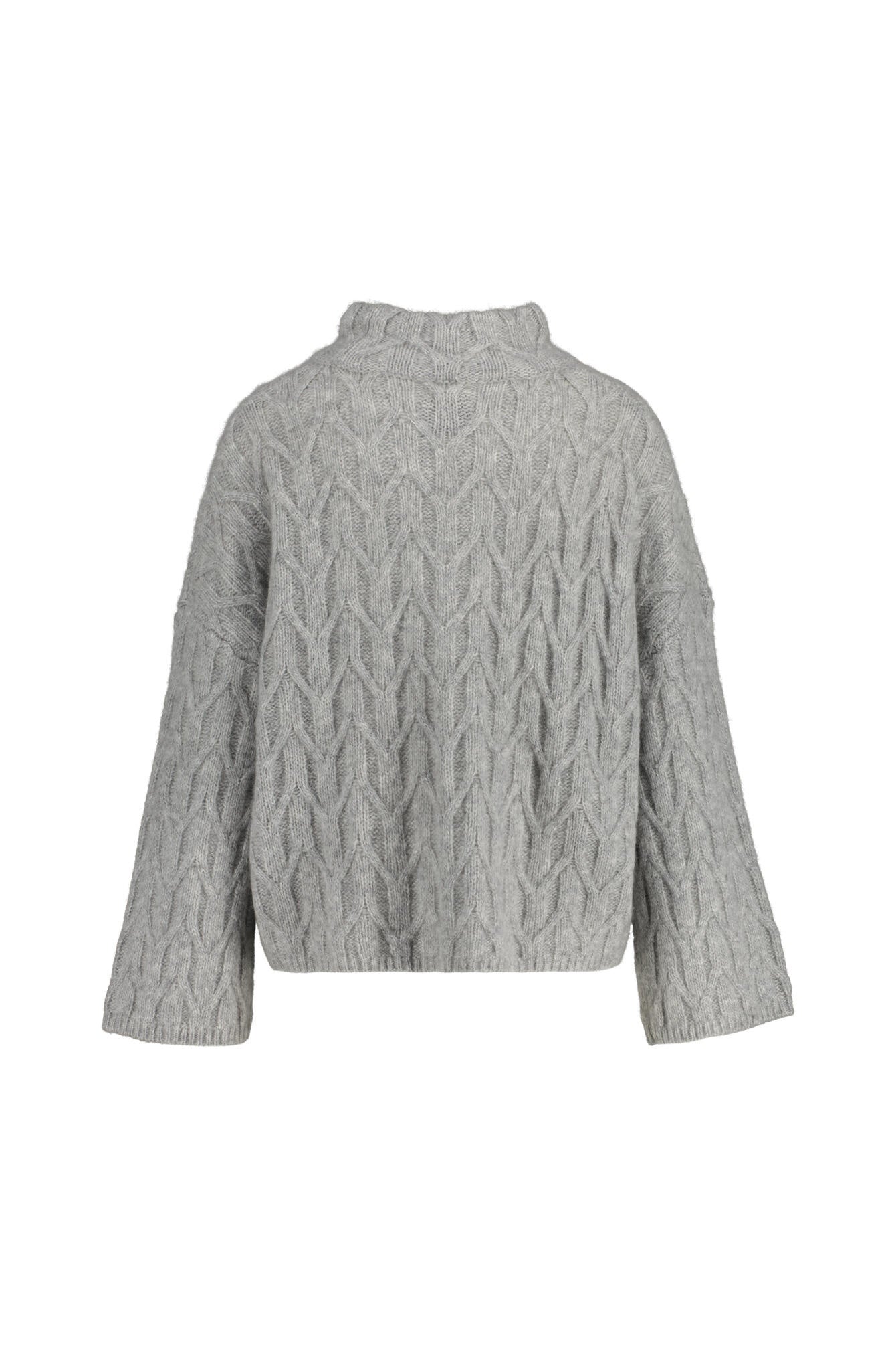 Strickpullover EXBURG aus Kaschmirmix - Husky - Grau