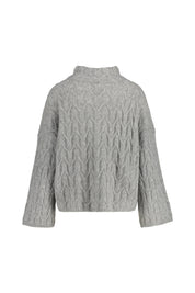 Strickpullover EXBURG aus Kaschmirmix - Husky - Grau
