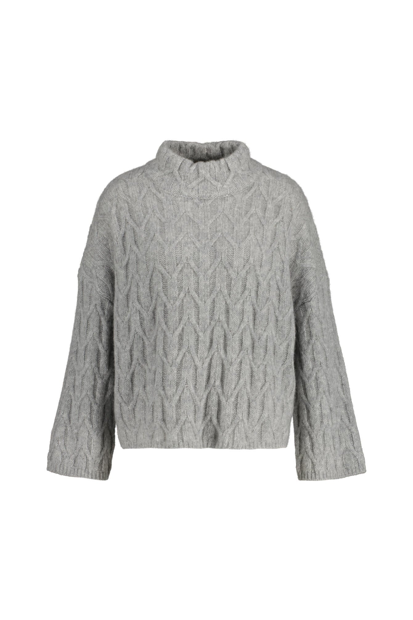 Strickpullover EXBURG aus Kaschmirmix - Husky - Grau