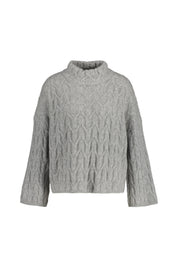 Strickpullover EXBURG aus Kaschmirmix - Husky - Grau