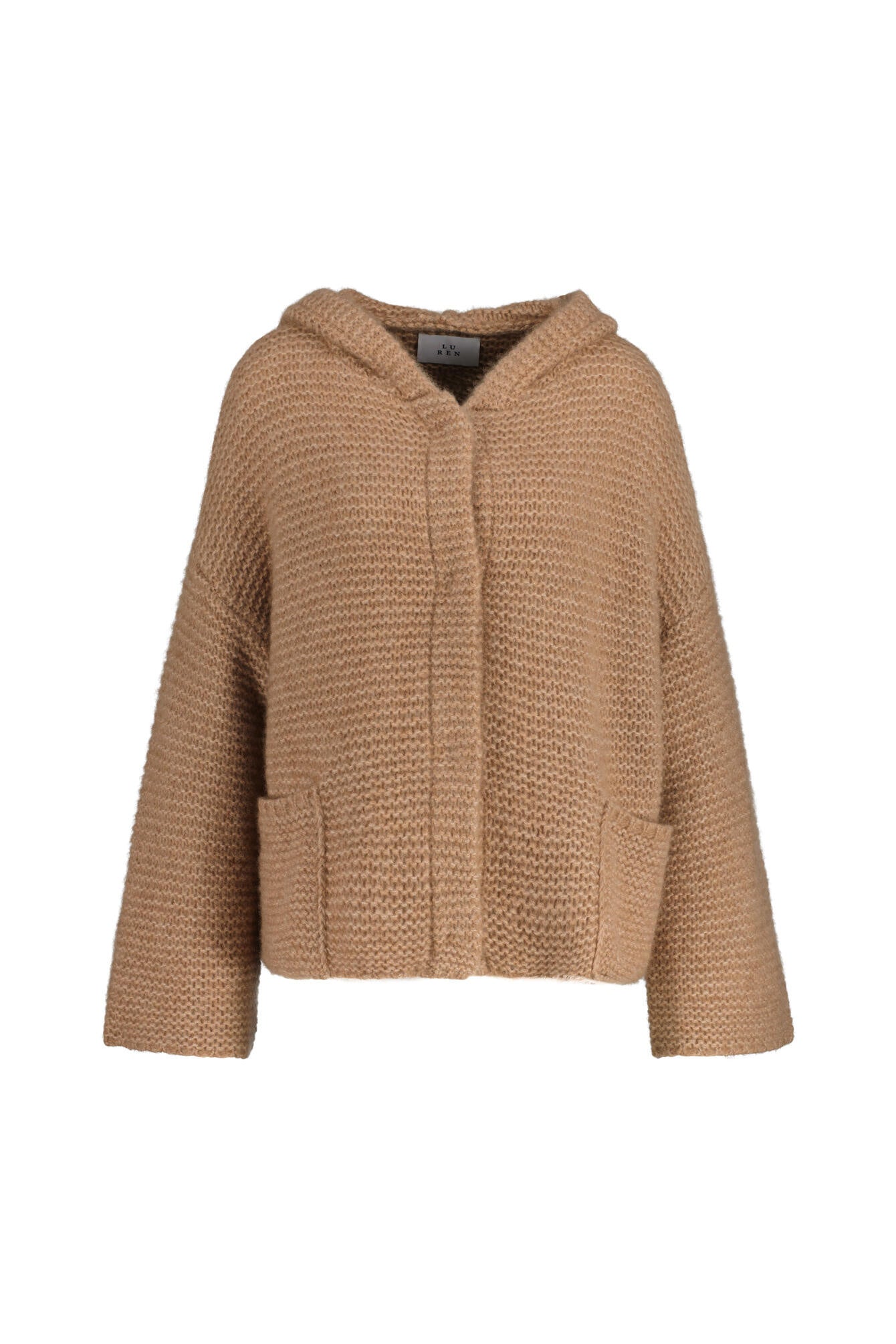 Strickjacke BREEZY aus Kaschmirmix - Fawn - Braun