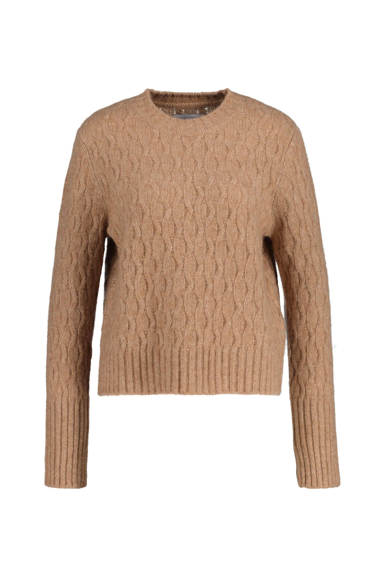 Strickpullover RAMSTER aus Kaschmirmix - Fawn - Braun