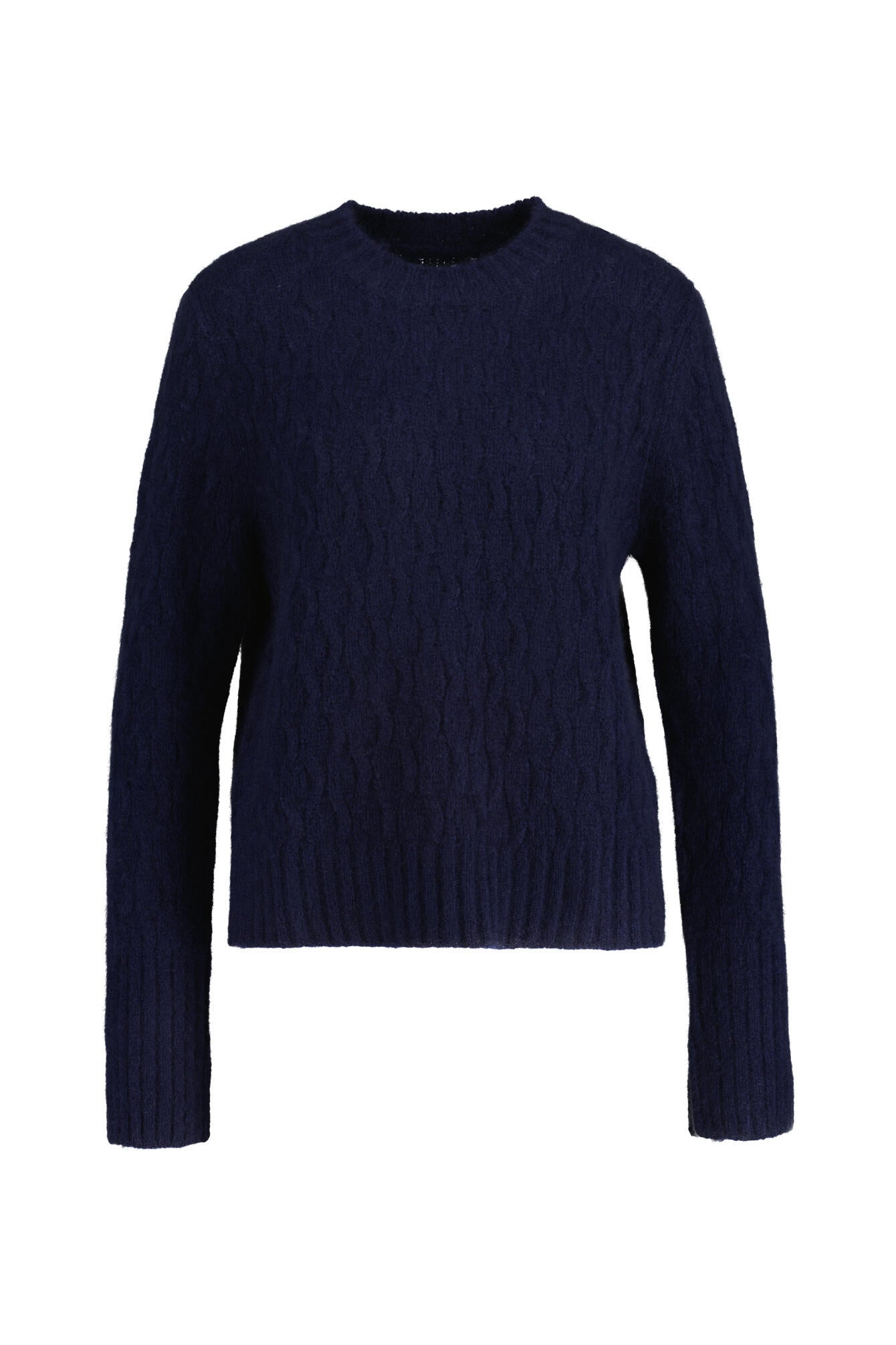 Strickpullover RAMSTER aus Kaschmirmix - French Navy - Blau