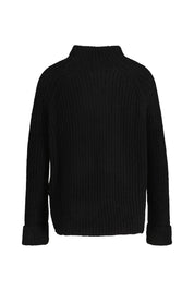 Strickpullover YUNA aus Kaschmirmix - Black - Schwarz