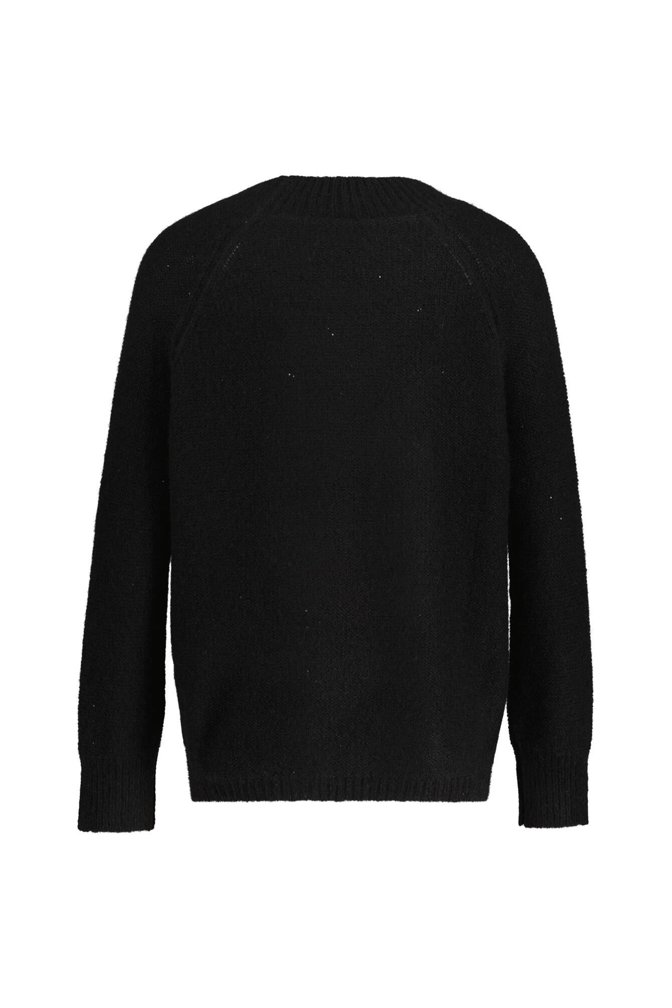 Strickpullover LEVENS aus Kaschmirmix - Black - Schwarz