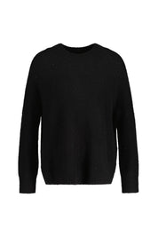 Strickpullover LEVENS aus Kaschmirmix - Black - Schwarz