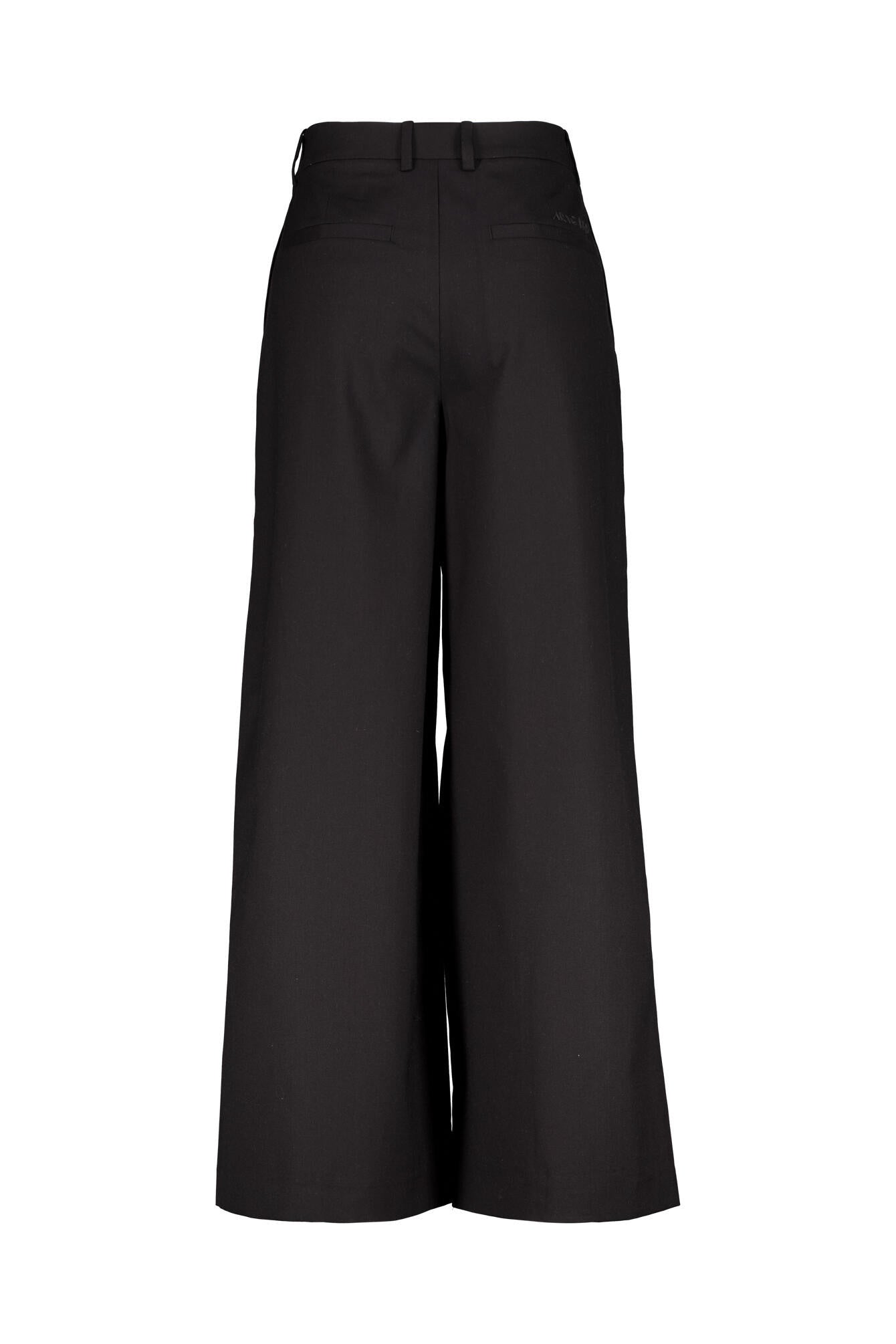 Hose Wide Leg RILEY - Black - Schwarz