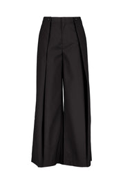 Hose Wide Leg RILEY - Black - Schwarz