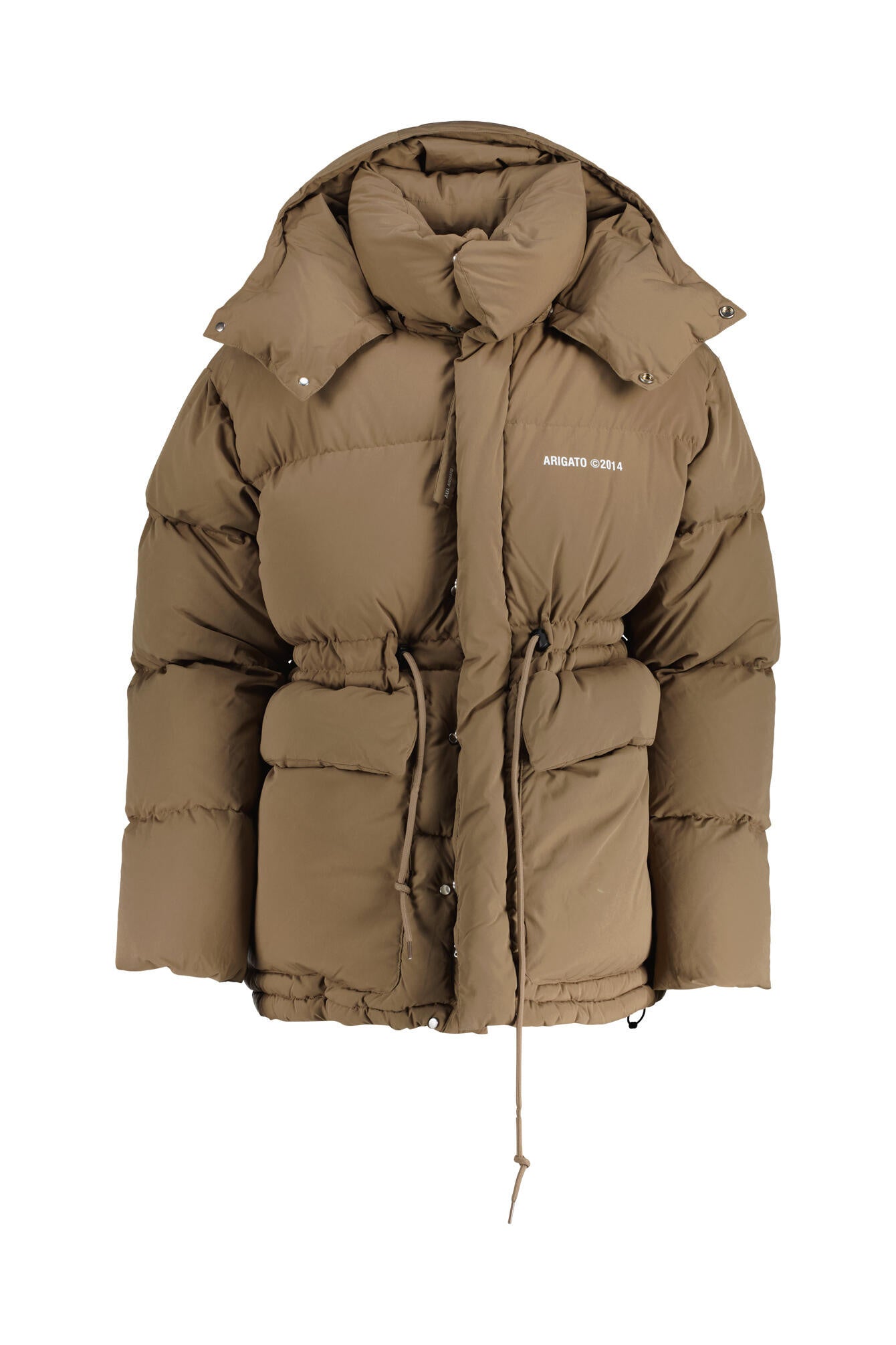 Parka NEBRASKA aus Daune - Shitake - Beige