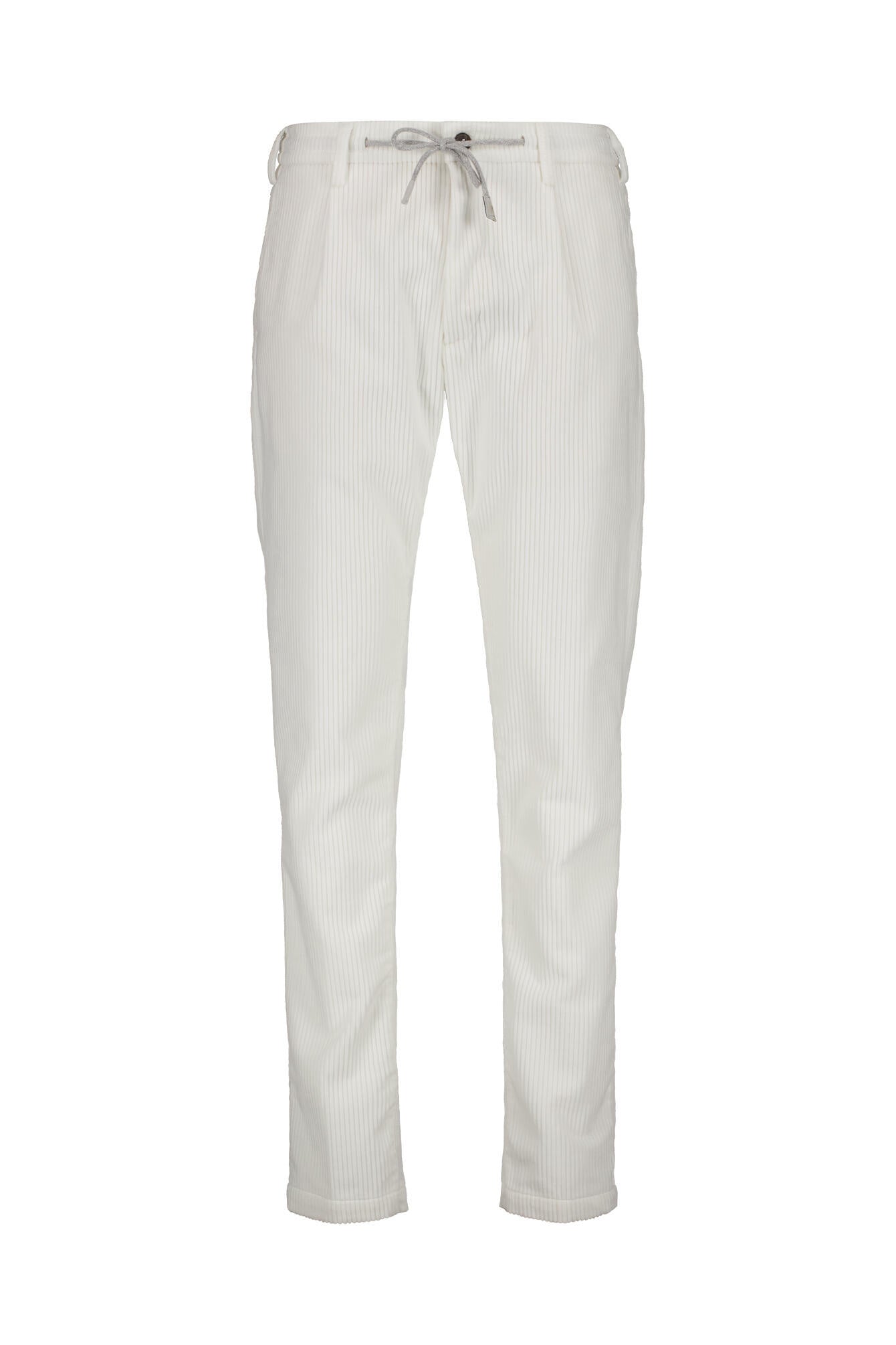 Cordhose Regular Fit - 01 - Weiß