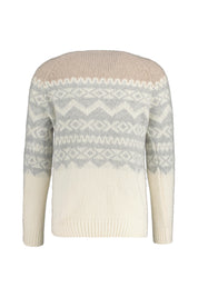 Strickpullover aus Kaschmir - 020113 - Creme