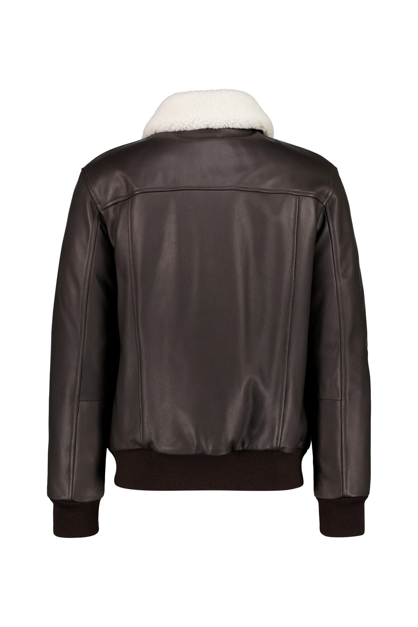 Lederjacke aus hochwertigem Nappaleder - 25 - Braun