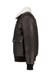 Lederjacke aus hochwertigem Nappaleder - 25 - Braun