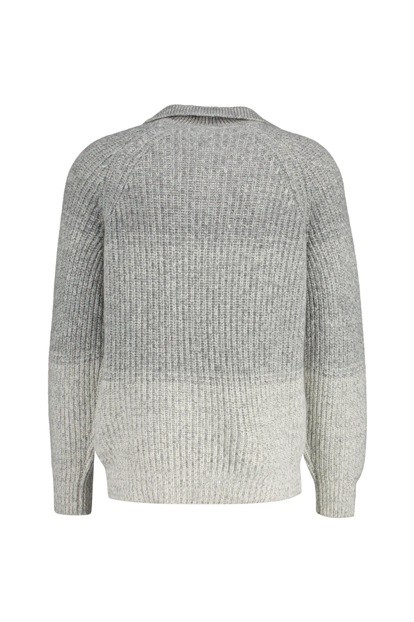 Strickpullover aus Wolle - 01-13 - Grau