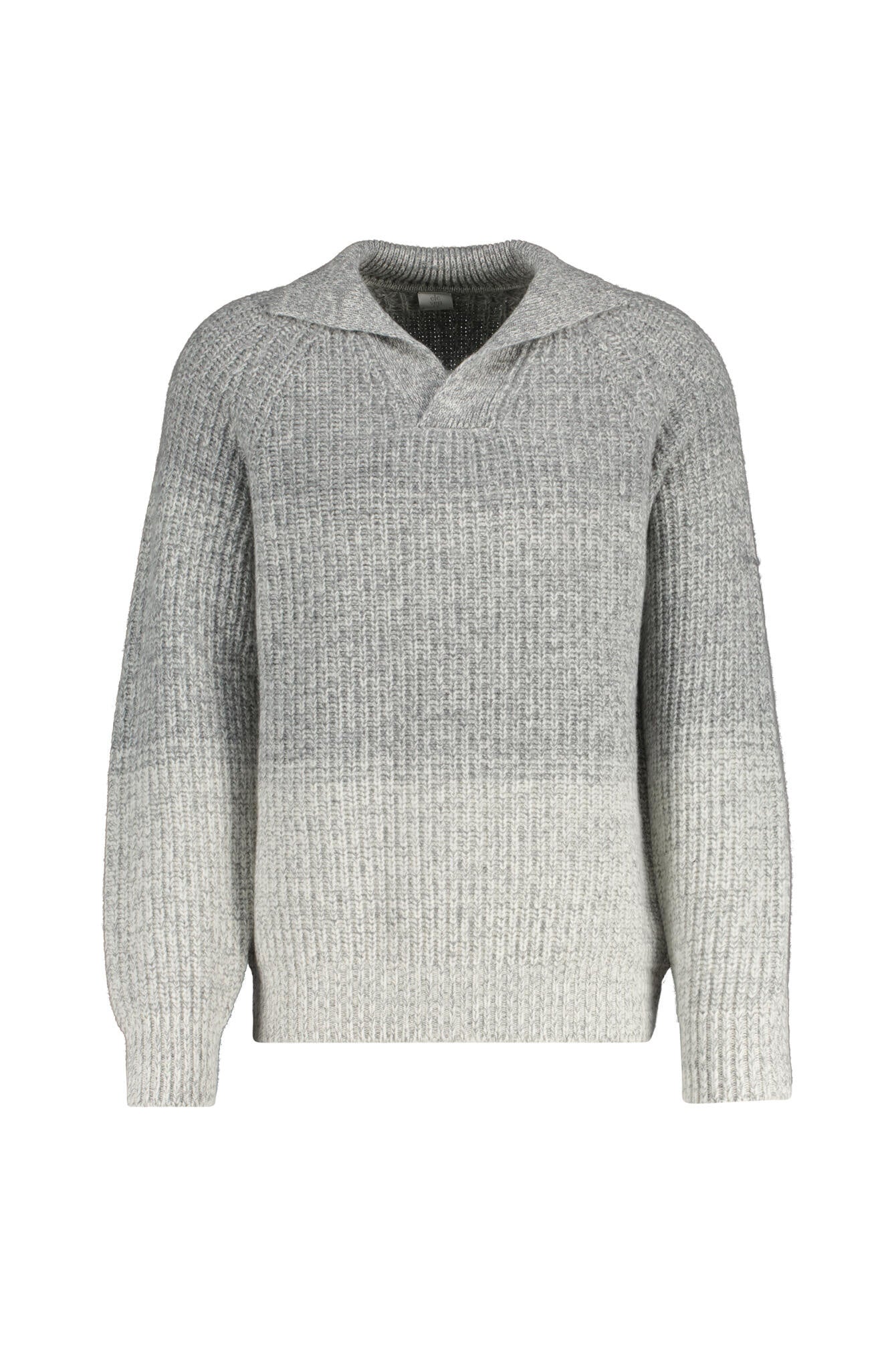 Strickpullover aus Wolle - 01-13 - Grau