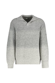 Strickpullover aus Wolle - 01-13 - Grau