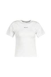 T-Shirt aus Baumwolle - White - Weiß