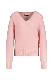Strickpullover VISITA aus Alpaka-Mix - 011 - Rosa