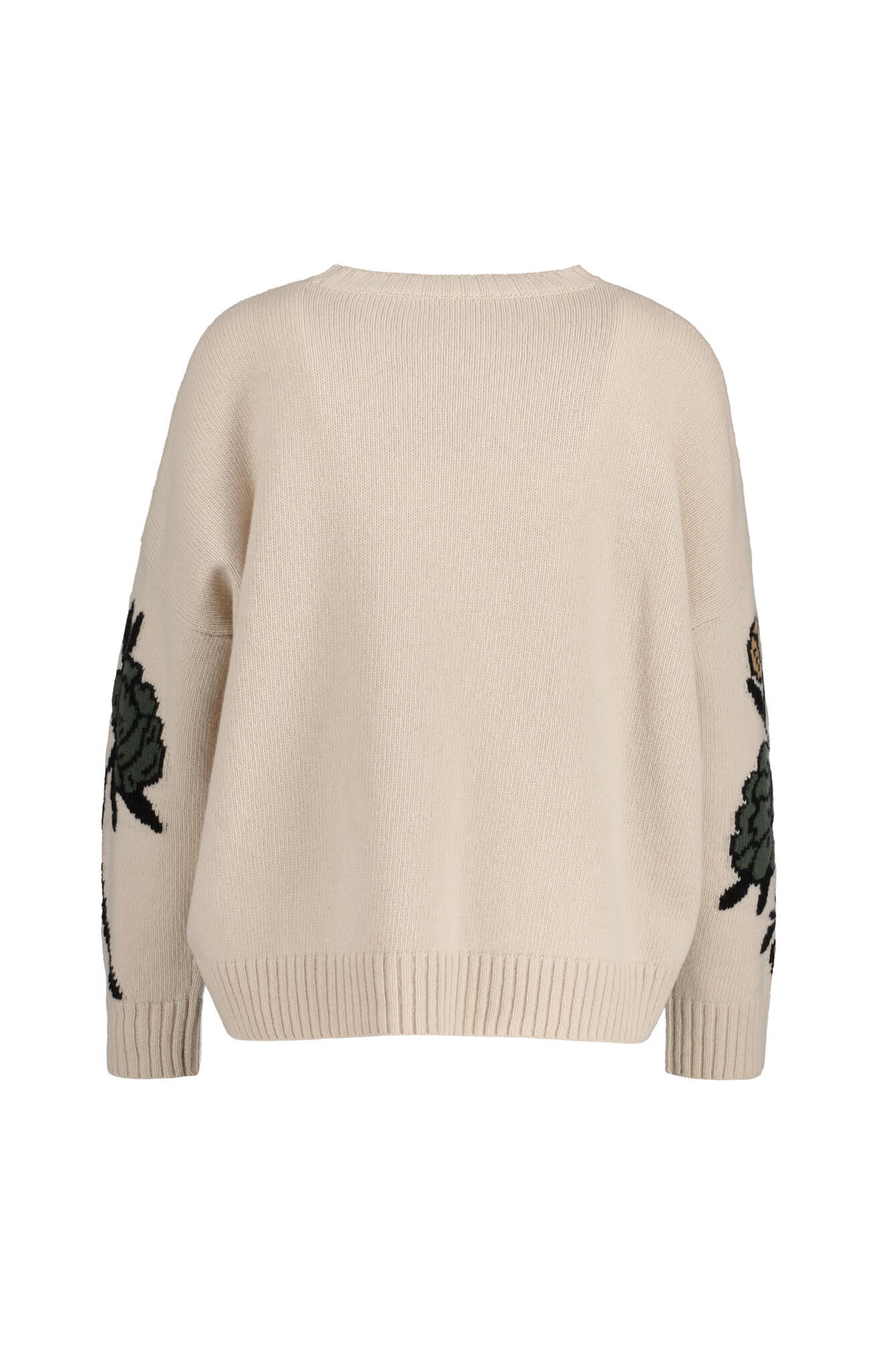 Strickpullover aus Schurwolle - 003 - Beige