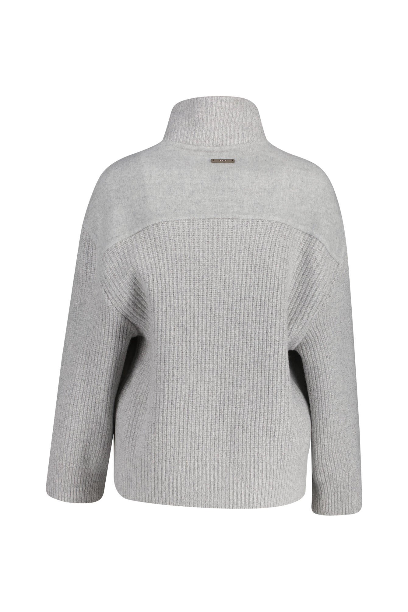 Blazerjacke aus Schurwolle - 76A Silver Salt - Grau
