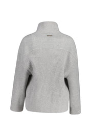 Blazerjacke aus Schurwolle - 76A Silver Salt - Grau
