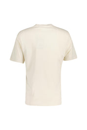 T-Shirt aus Baumwolle - Pale Beige - Beige
