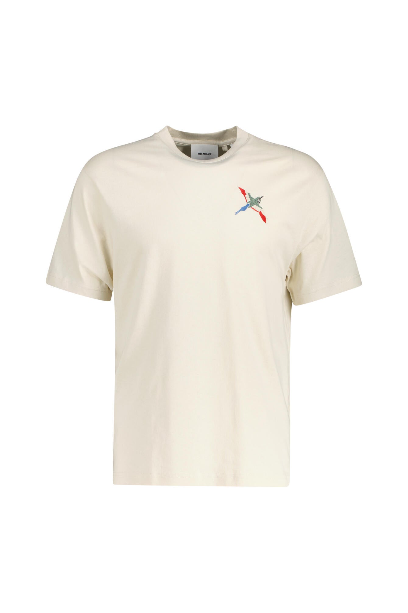 T-Shirt aus Baumwolle - Pale Beige - Beige