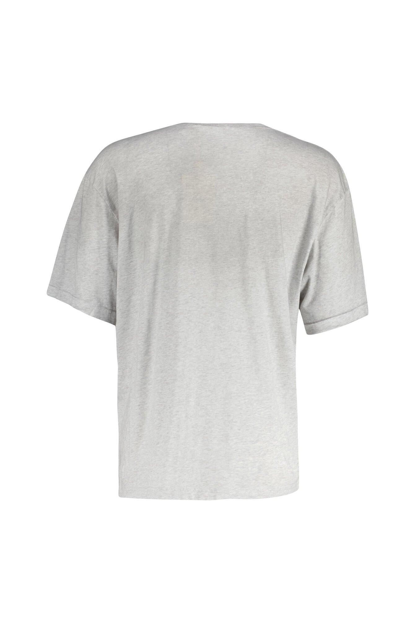 T-Shirt aus Baumwolle - Grey - Grau