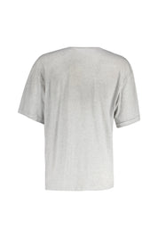 T-Shirt aus Baumwolle - Grey - Grau