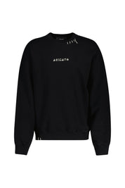 Sweatshirt LOOPS aus Baumwolle - Black - Schwarz