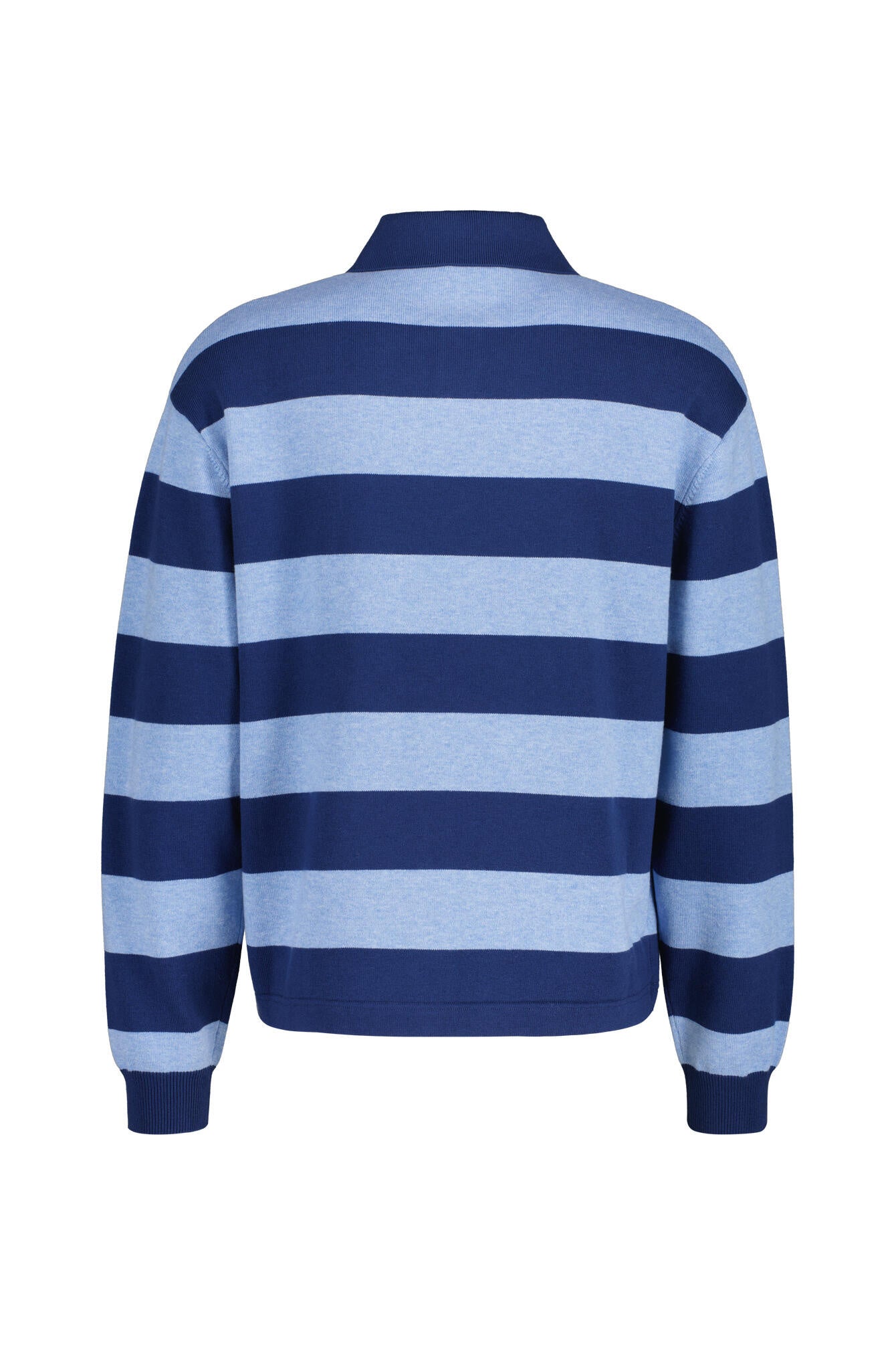 Polo Sweater FREY - Navy/Light Blue - Blau
