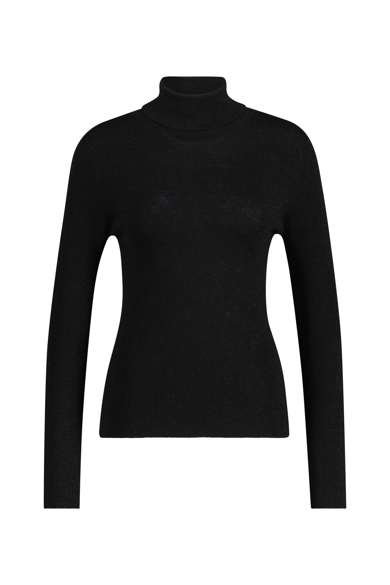 Rollkragenpullover - 113 Black - Schwarz