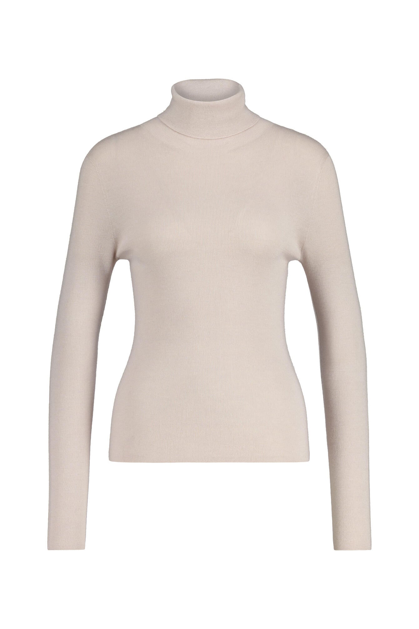 Rollkragenpullover - 127 Stone - Beige