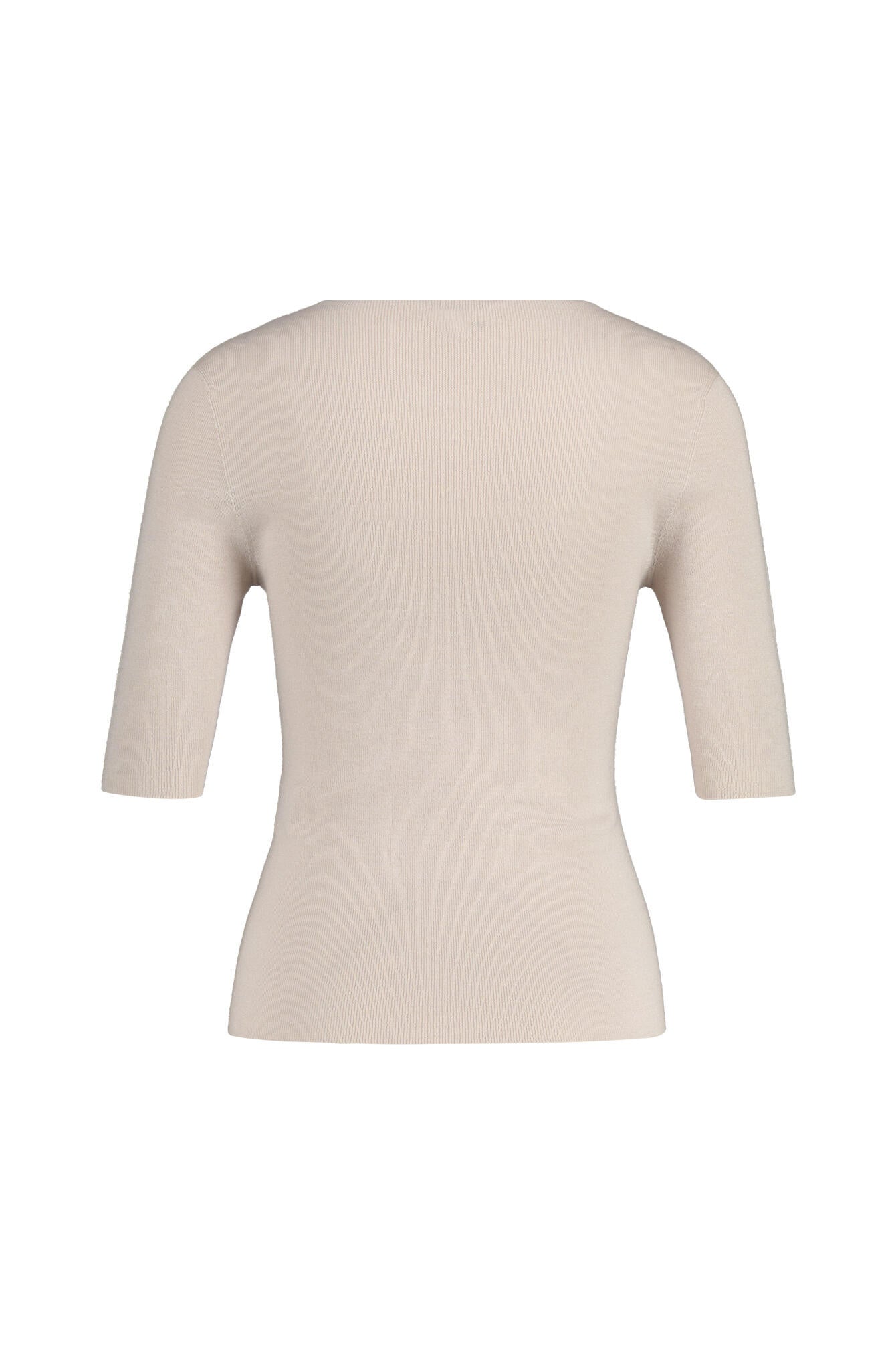 Strickshirt 3/4 Arm - 127 Stone - Beige