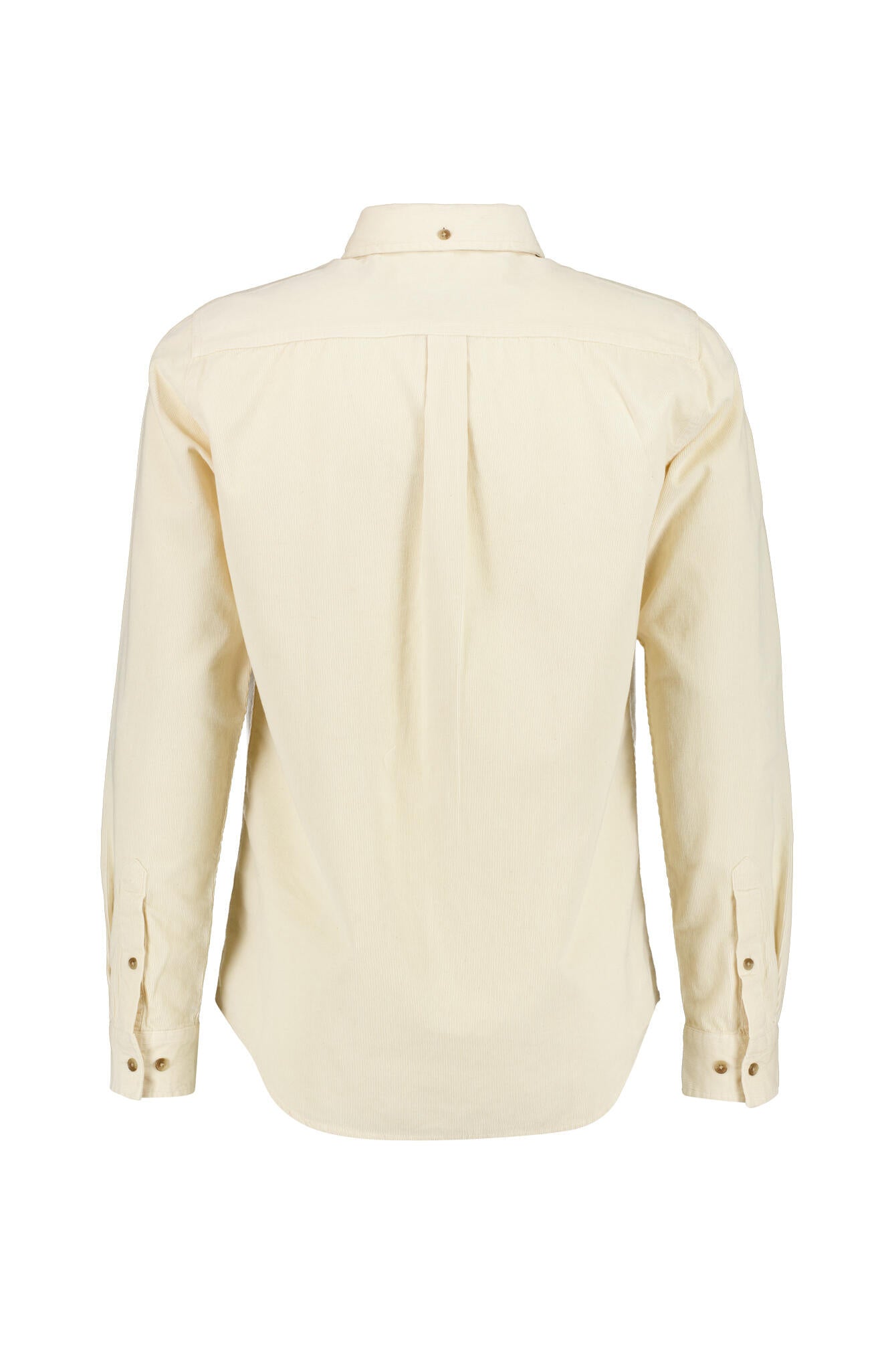 Cordhemd Slim Fit - 215 Ivory - Creme