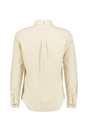 Cordhemd Slim Fit - 215 Ivory - Creme