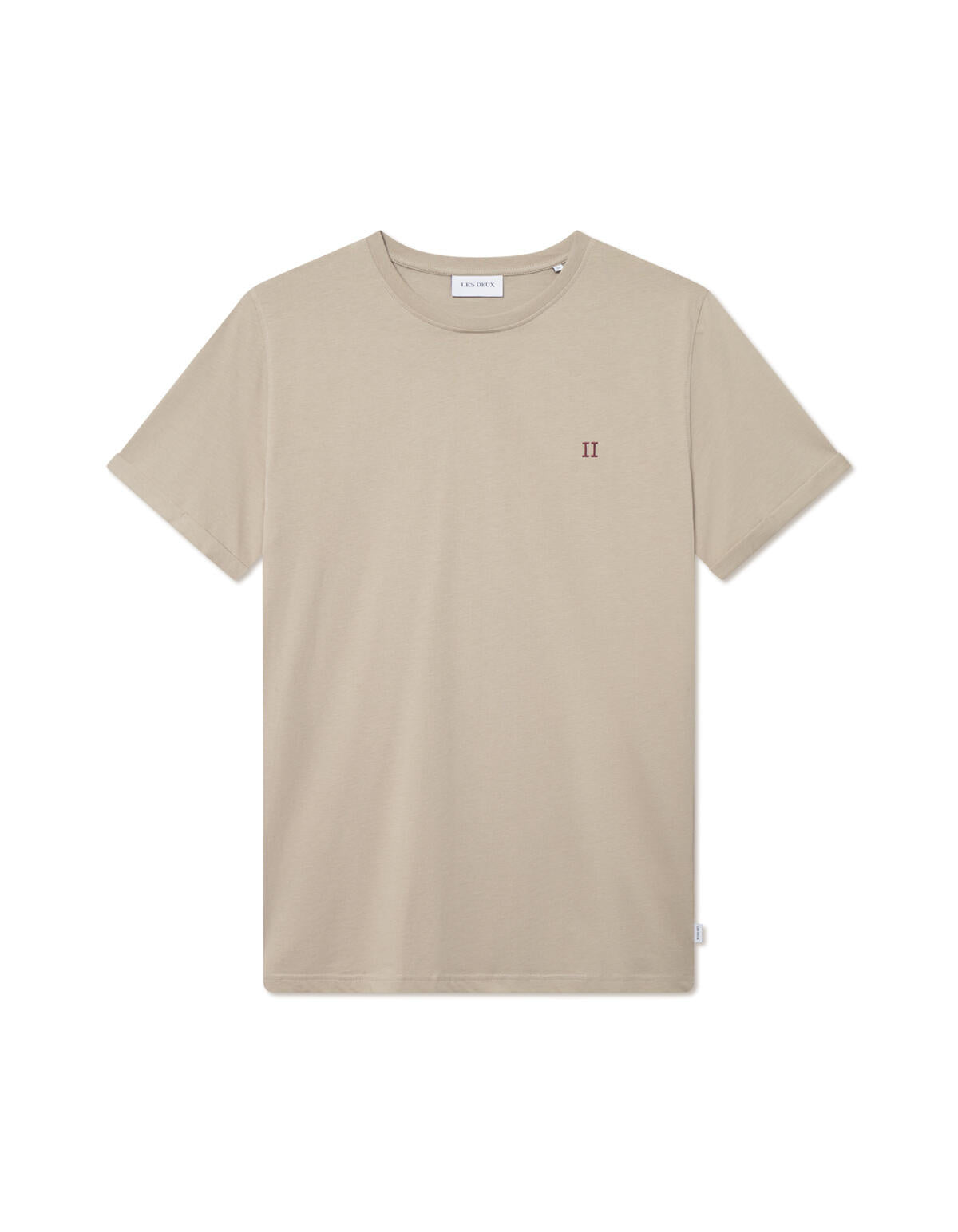 T-Shirt aus Baumwolle - 810 Dark Sand - Beige