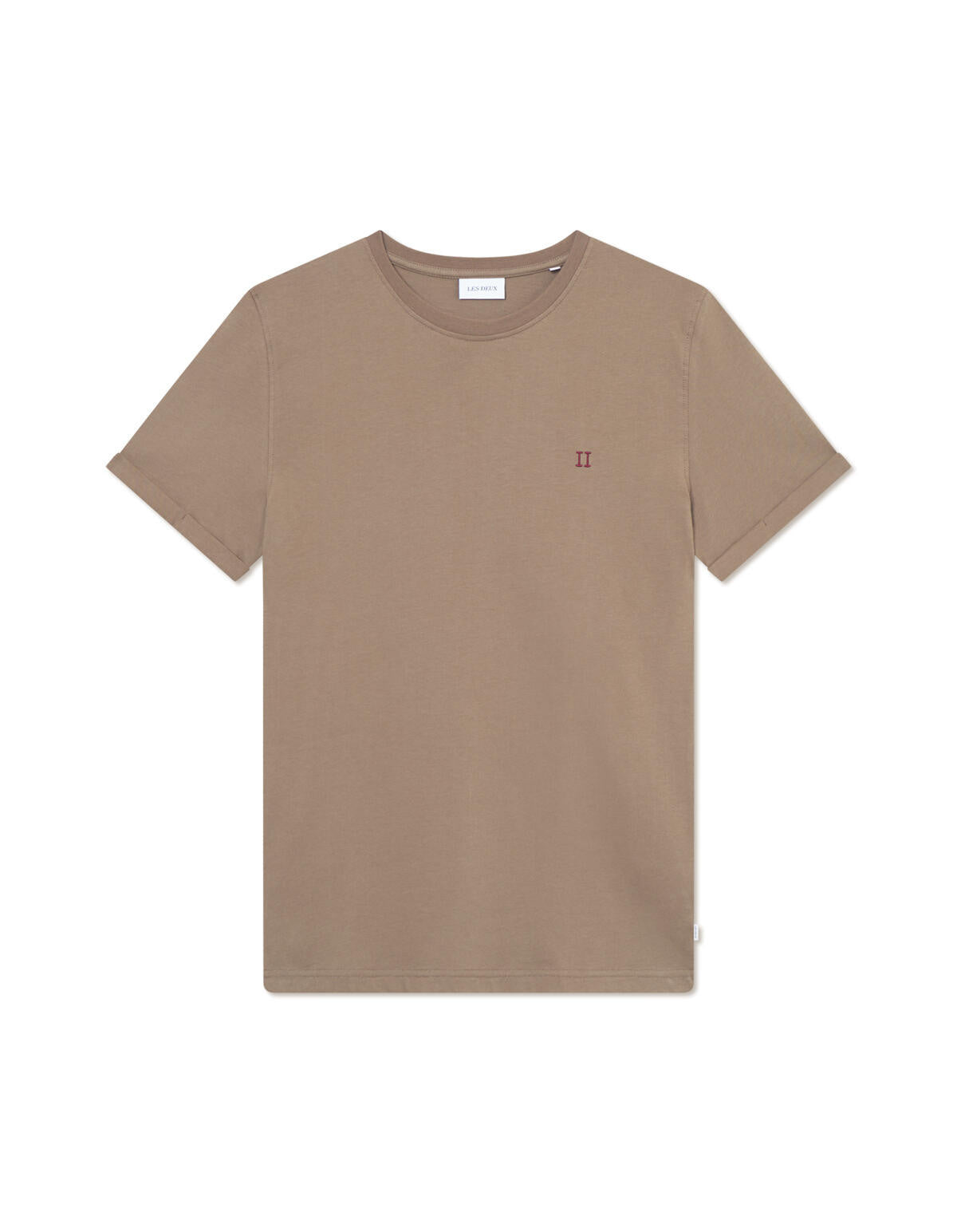 T-Shirt aus Baumwolle - 826 Teak - Braun