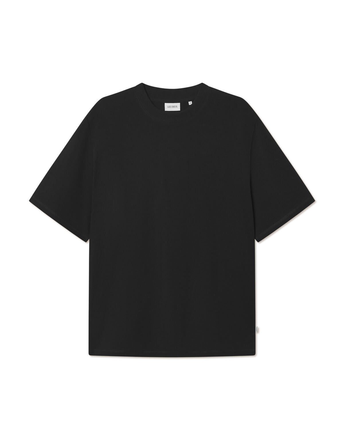 T-Shirt aus Bio Baumwolle - 100 Black - Schwarz