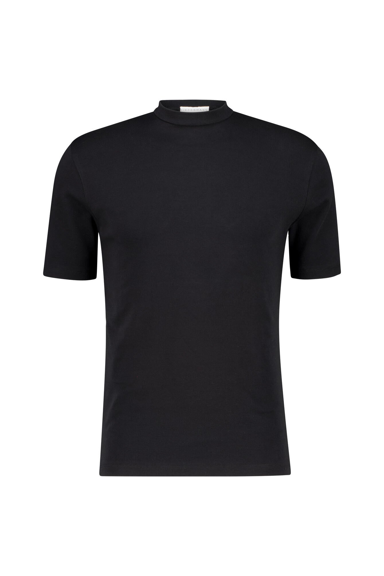 T-Shirt aus Baumwolle - 2 Black - Schwarz