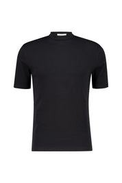 T-Shirt aus Baumwolle - 2 Black - Schwarz
