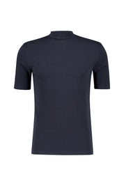 T-Shirt aus Baumwolle - 379 Navy - Blau