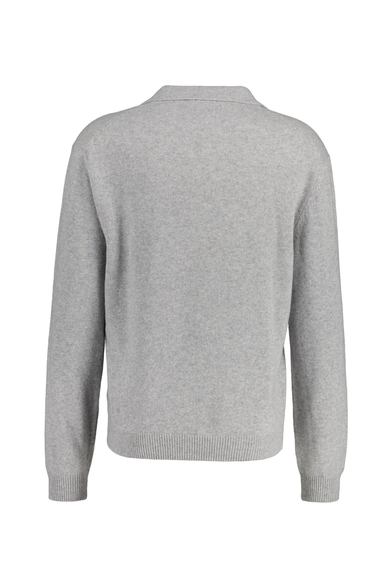 Strickpullover aus Merinowolle - 0011 - Grau