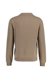Strickpullover aus Merinowolle - 0036 - Braun