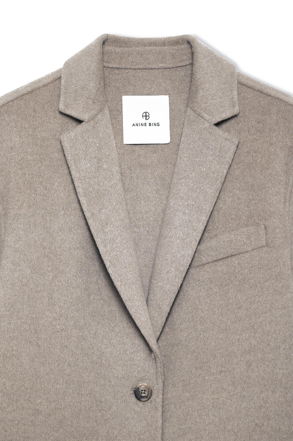 Blazer QUINN aus Wolle - Beige - Beige