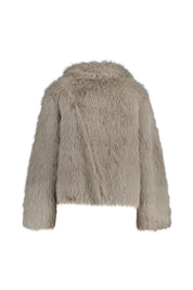 Jacke NEW XANA in Felloptik - 56441 Dust Grey - Grau