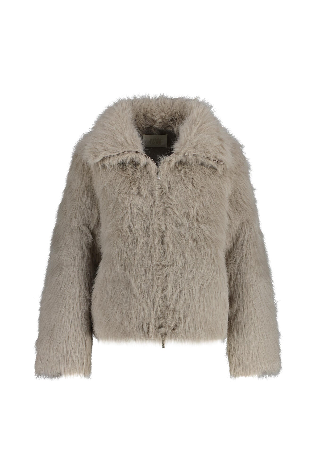 Jacke NEW XANA in Felloptik - 56441 Dust Grey - Grau