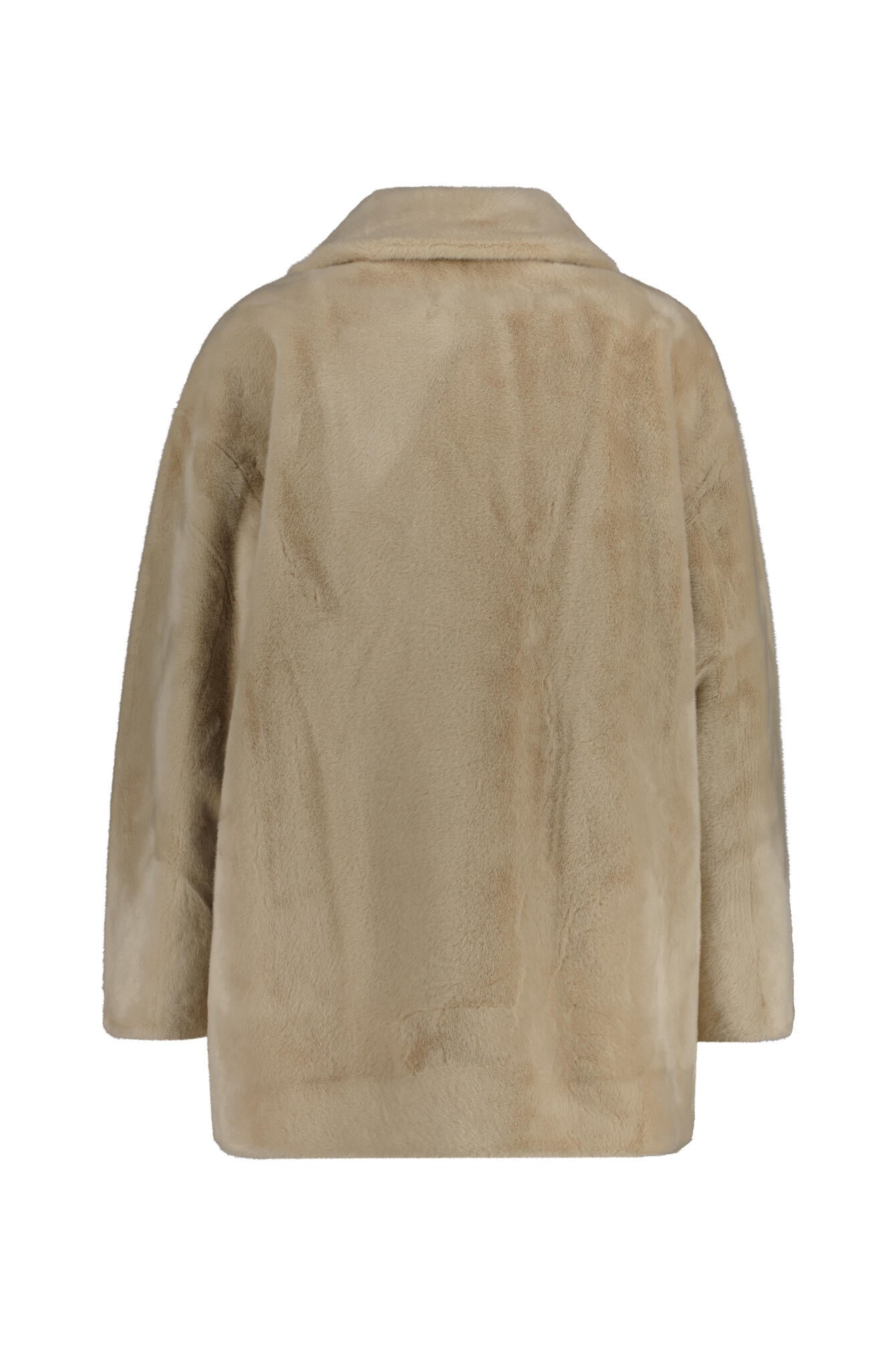 Jacke HEDA in Felloptik - 135 Sand - Beige