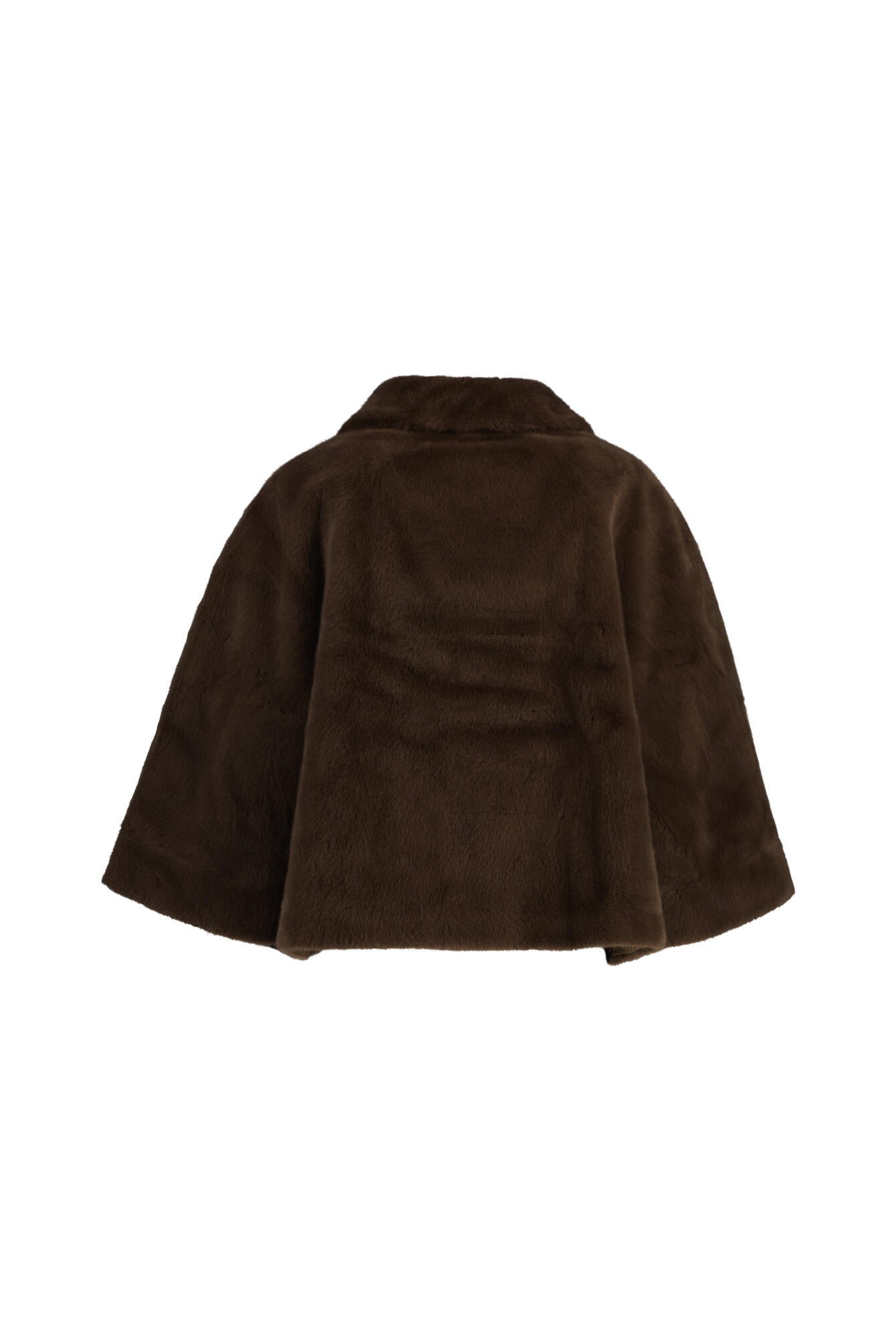 Jacke DOLORES in Felloptik - 0833 Light Brown - Braun